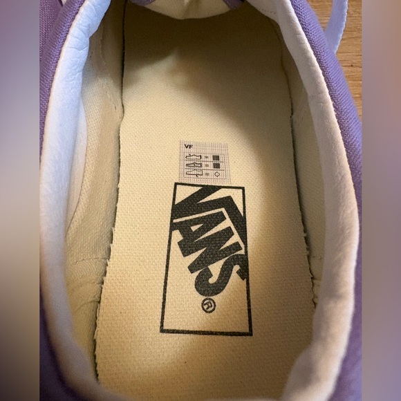 **VINTAGE**Vans Purple Checkered Skateboarding sneakers **RED TAGS** NEW - Picture 9 of 16